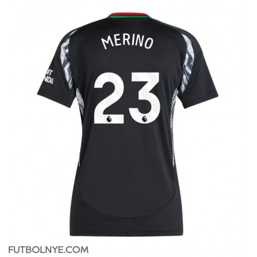 Camiseta Arsenal Mikel Merino #23 Visitante Equipación para mujer 2024-25 manga corta